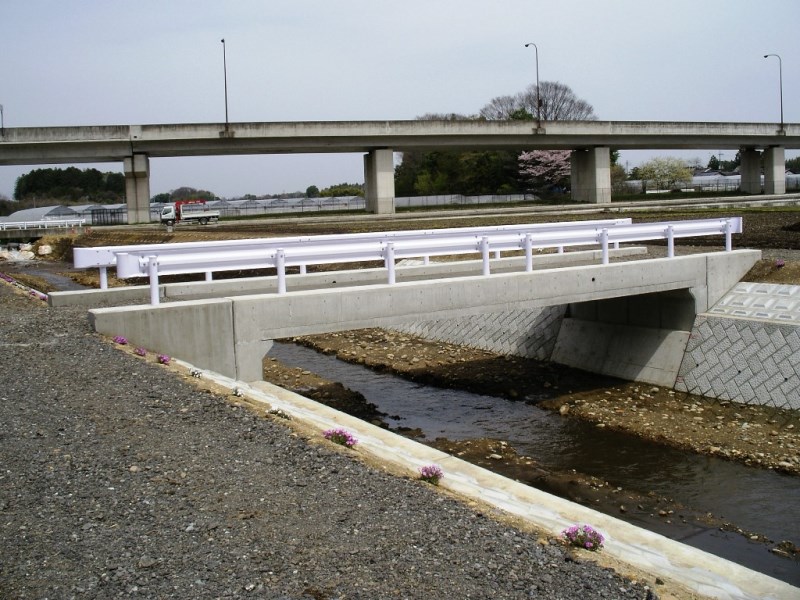 橋梁代替の施工例